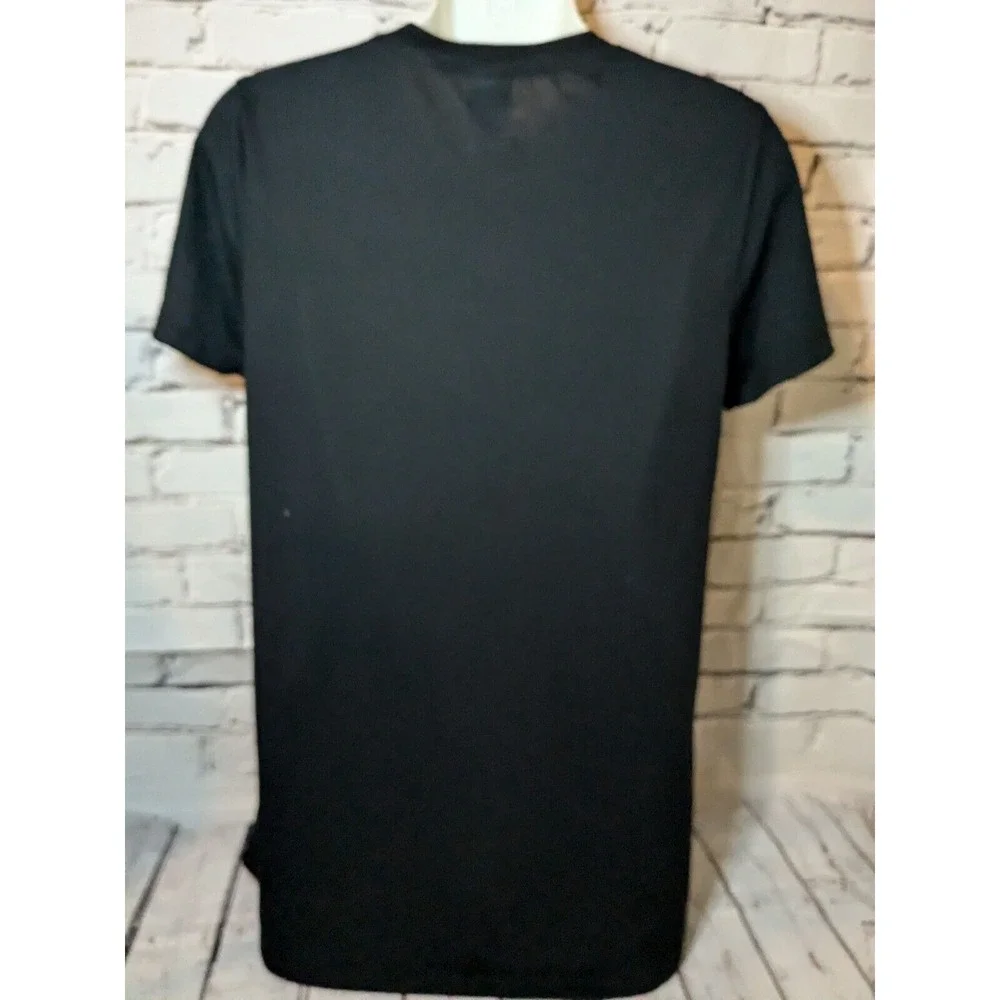 Disney Mickey Mouse Glow In‎ The Dark Shirt. Size M Halloween Skeleton
